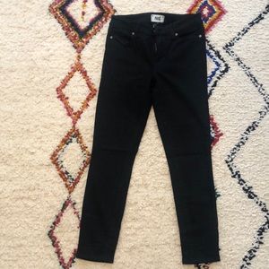 Paige Black Verdugo Ankle Skinny Jeans